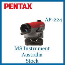 Load image into Gallery viewer, Pentax Automatic Optical Dumpy Level AP 224 X24 Zooms