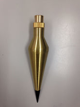 Load image into Gallery viewer, Brass Carrot Style Plumb Bob Plumbob Plummet 450g (15.87oz)