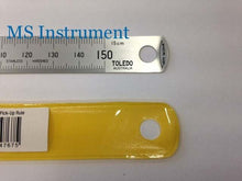 Load image into Gallery viewer, Toledo 301956 150mm - Easy Pick-UP Stainless Steel Single Side Rule Metric