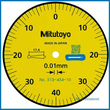 Load image into Gallery viewer, Mitutoyo 513-454-10E Metric Dial Test Indicator