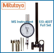 Load image into Gallery viewer, Mitutoyo 513-403T Imperial Inch Dial Test Indicator Full Set