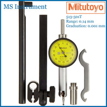 Load image into Gallery viewer, Mitutoyo 513-501T Pocket Dial Test Indicator |Full Set